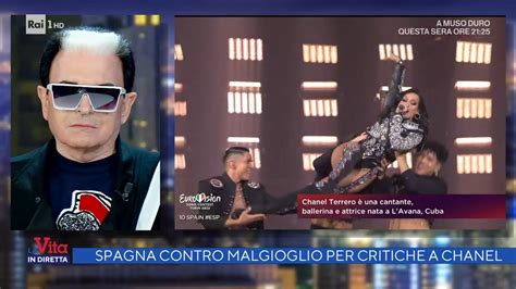 chanel malgioglio|ESC2022, Spagna contro Malgioglio per le critiche a Chanel.